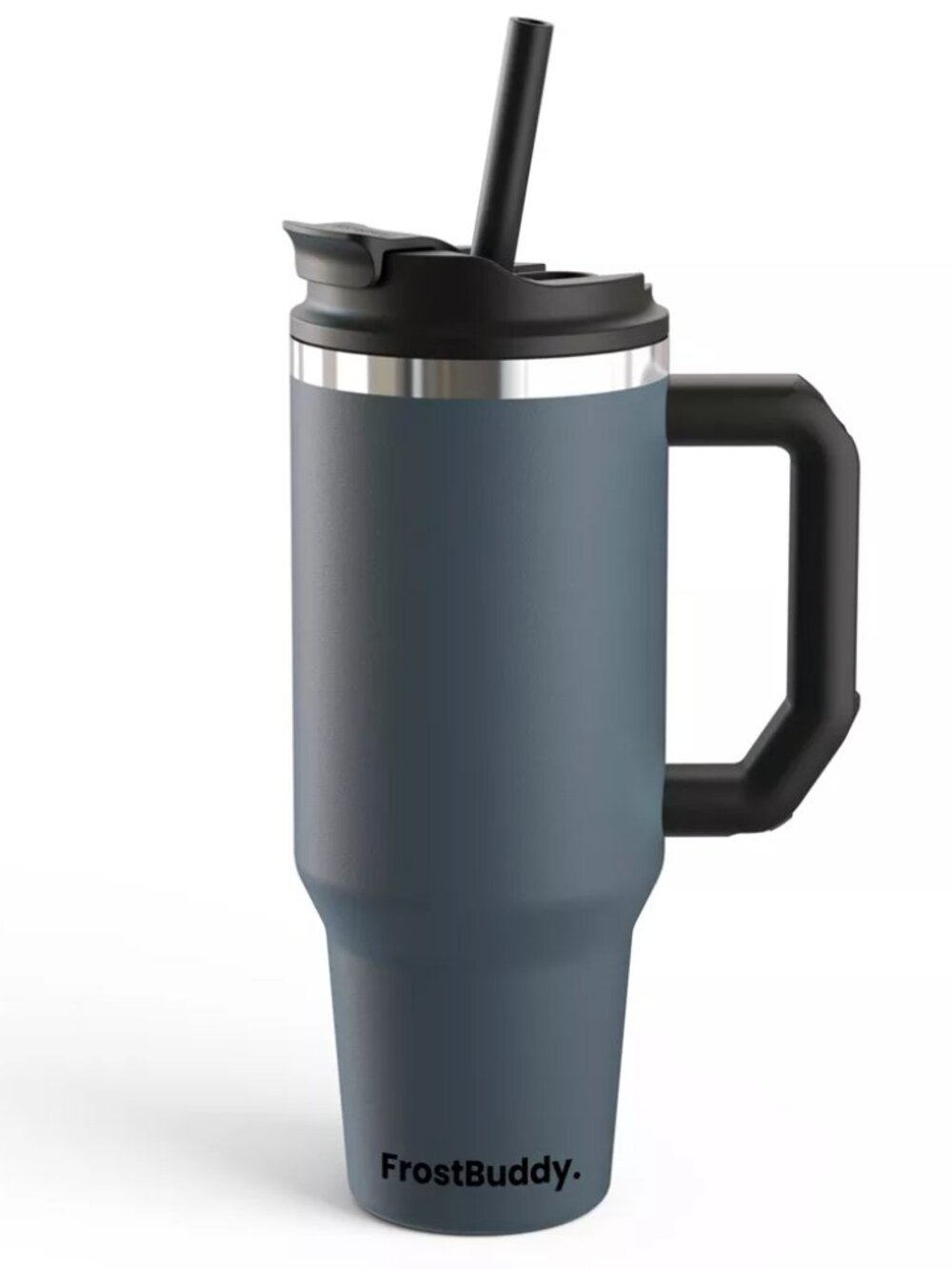 NEW FrostBuddy Thicc Buddy Insulated Stainless Steel Tumbler 40 Oz Charcoal
